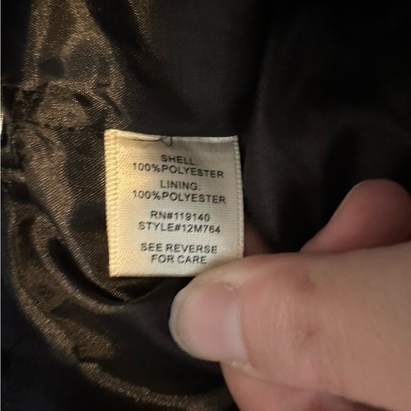 Double Zero tie-waist Flat Front  high Rise Paper Bag Shorts Black Small - Picture 5 of 11